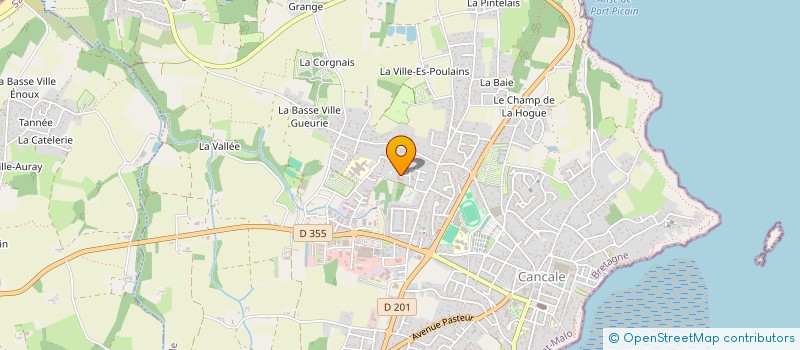 localisation de l'entreprise MONSIEUR SAMMY FOUQUERE  CANCALE