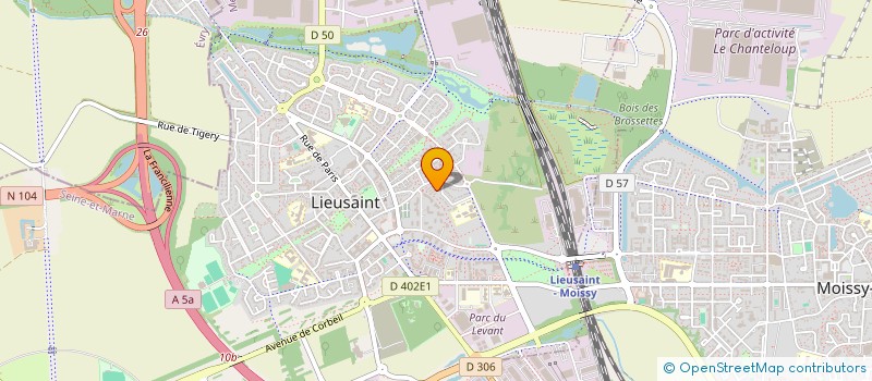 localisation de l'entreprise MONSIEUR SAMMY GUINOT  SAVIGNY-LE-TEMPLE