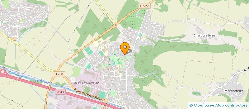 localisation de l'entreprise MONSIEUR SAMMY KHAFIF  BOURGOIN-JALLIEU