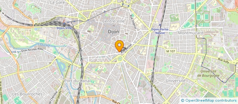 localisation de l'entreprise MONSIEUR SAMMY LAHOUCINE  DIJON