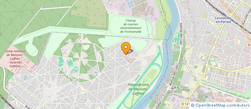 localisation de l'entreprise MONSIEUR SAMMY MADI  MAISONS-LAFFITTE