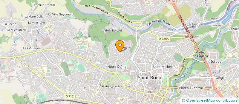localisation de l'entreprise MONSIEUR SAMMY MAUJARD à SAINT-BRIEUC