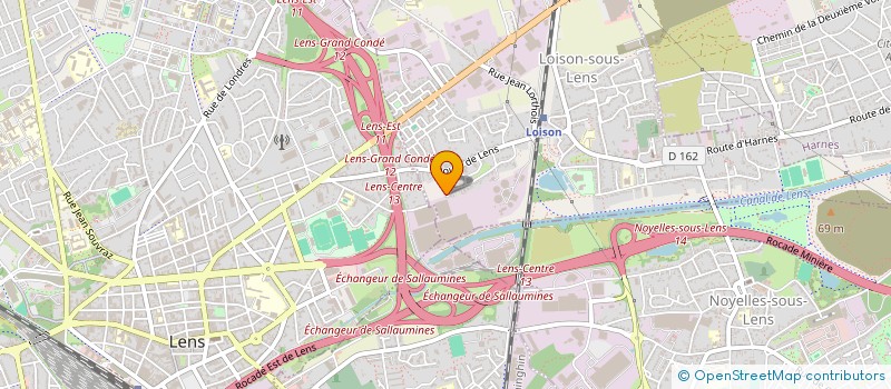 localisation de l'entreprise MONSIEUR SAMMY OLIN  LOOS-EN-GOHELLE