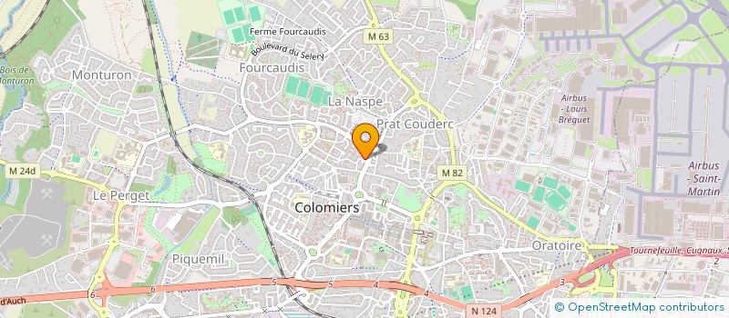 localisation de l'entreprise MONSIEUR SAMMY SLAMNIA à COLOMIERS