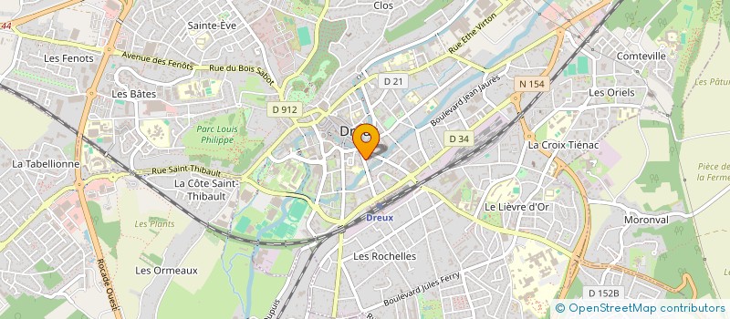 localisation de l'entreprise MONSIEUR SAMNANG KEO à DREUX
