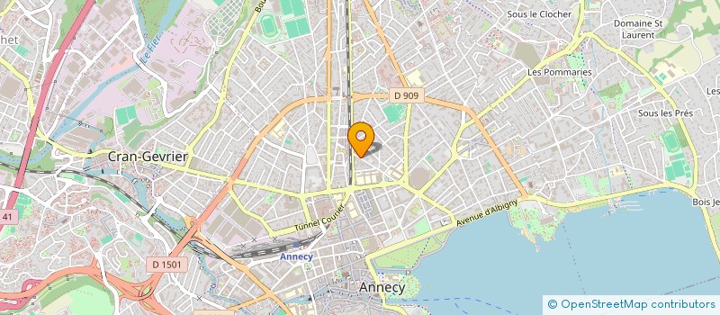 localisation de l'entreprise MONSIEUR SAMOU KAMATE  ANNECY