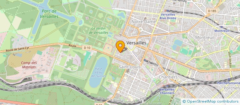 localisation de l'entreprise MONSIEUR SAMOYERIMI NOSOMBO à VERSAILLES