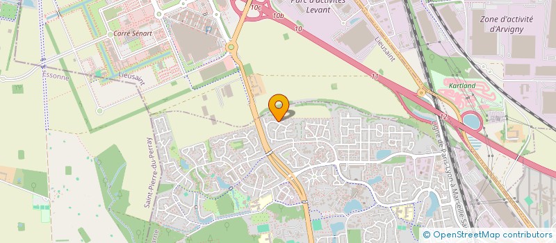 localisation de l'entreprise MONSIEUR SAMPARD MUSAMPA MUTOMBO  SAVIGNY-LE-TEMPLE