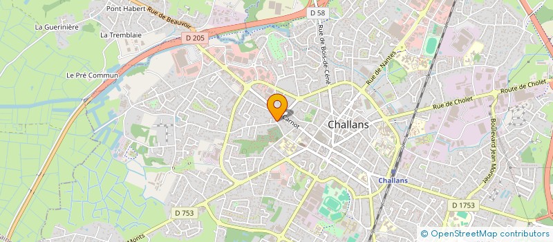 localisation de l'entreprise MONSIEUR SAMPATH THUPPAHI MUDALIGE à CHALLANS