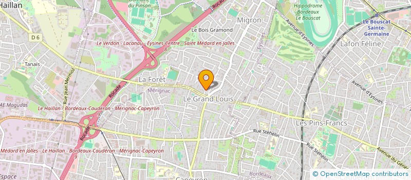 localisation de l'entreprise MONSIEUR SAMPHY SUOS à EYSINES