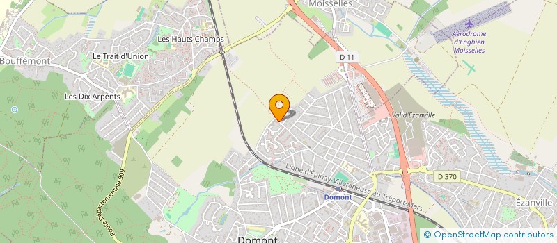 localisation de l'entreprise MONSIEUR SAMRAT CHOWDHURY  DOMONT