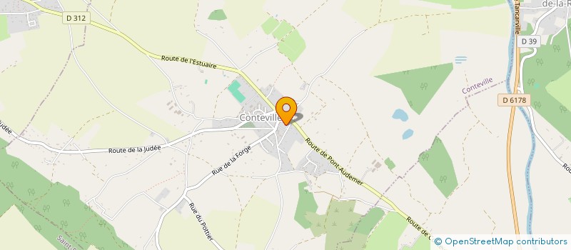 localisation de l'entreprise MONSIEUR SAMSON ADAM  CONTEVILLE