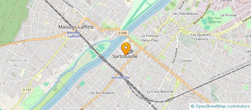 localisation de l'entreprise MONSIEUR SAMSON CHAVATTE à SARTROUVILLE