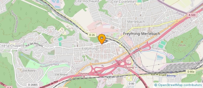 localisation de l'entreprise MONSIEUR SAMSON DEMIRI  FREYMING-MERLEBACH