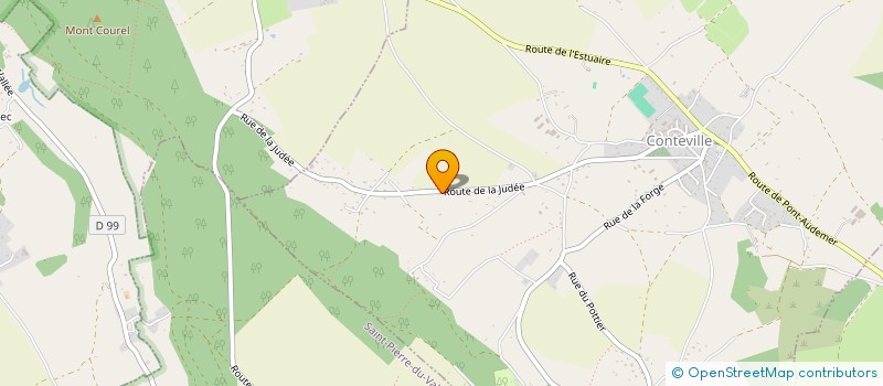 localisation de l'entreprise MONSIEUR SAMSON DUVIL  CONTEVILLE