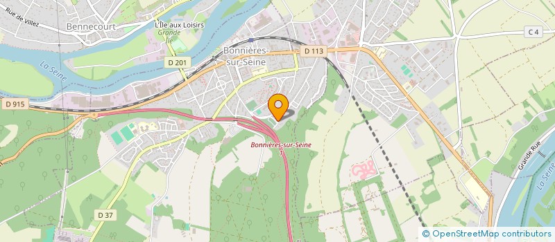 localisation de l'entreprise MONSIEUR SAMSON JARNOUX à BONNIERES-SUR-SEINE