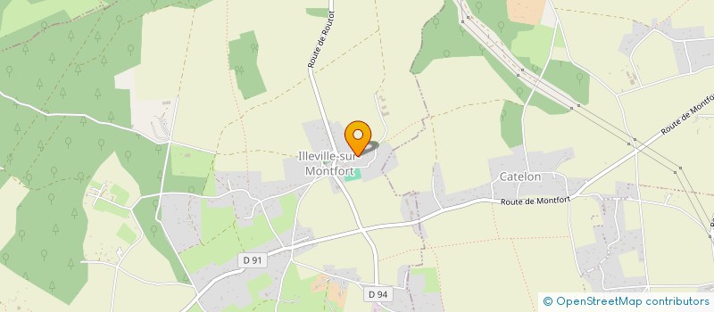 localisation de l'entreprise MONSIEUR SAMSON PAQUIN à ILLEVILLE-SUR-MONTFORT