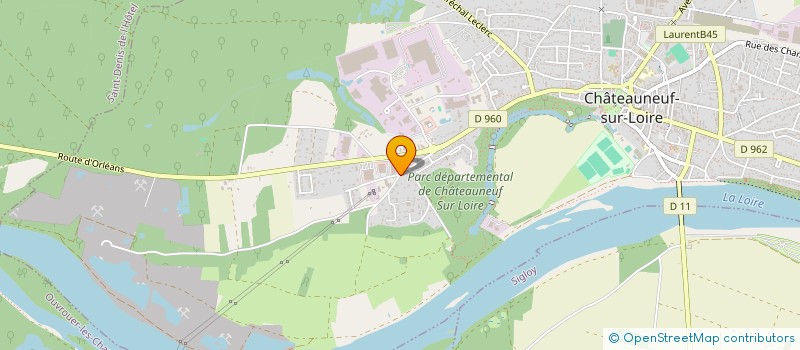 localisation de l'entreprise MONSIEUR SAMSON REINHARD à CHATEAUNEUF-SUR-LOIRE