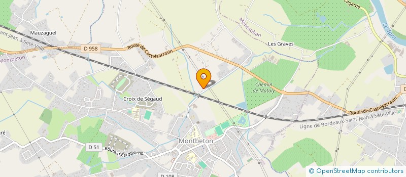 localisation de l'entreprise MONSIEUR SAMSON REYNARD  MONTBETON