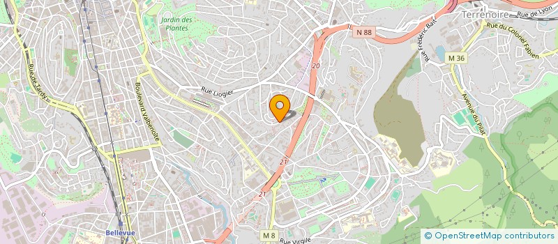 localisation de l'entreprise MONSIEUR SAMSSOR YAQOUBI  SAINT-ETIENNE