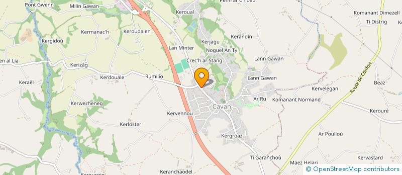 localisation de l'entreprise MONSIEUR SAMUEL ABALAM à CAVAN