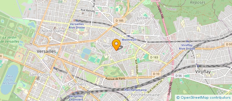 localisation de l'entreprise MONSIEUR SAMUEL ABOUELFATEH à VERSAILLES