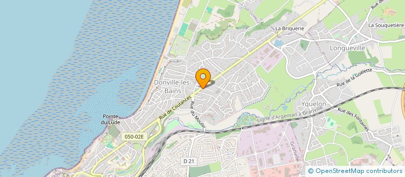 localisation de l'entreprise MONSIEUR SAMUEL ADAM  DONVILLE-LES-BAINS