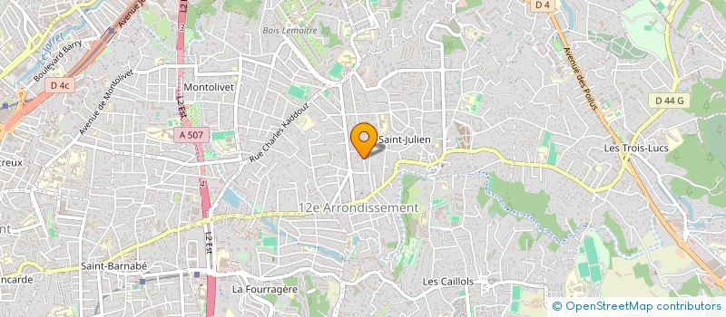 localisation de l'entreprise MONSIEUR SAMUEL ADJARIAN à MARSEILLE