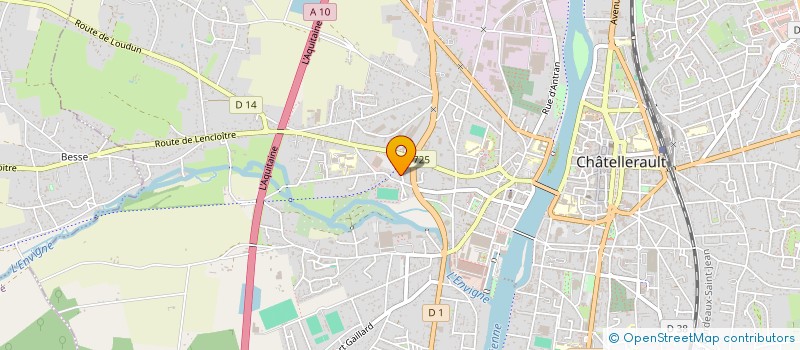 localisation de l'entreprise MONSIEUR SAMUEL ADOLPHE  CHATELLERAULT