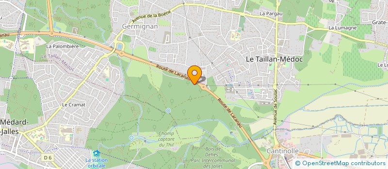 localisation de l'entreprise MONSIEUR SAMUEL AFONSO  SAINT-MEDARD-EN-JALLES