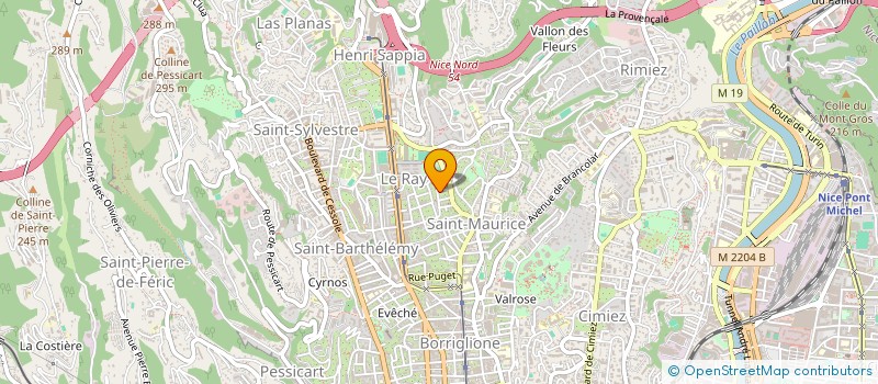 localisation de l'entreprise MONSIEUR SAMUEL ALIE à NICE