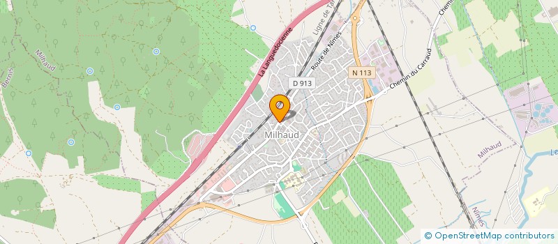 localisation de l'entreprise MONSIEUR SAMUEL ALLARD  MILHAUD