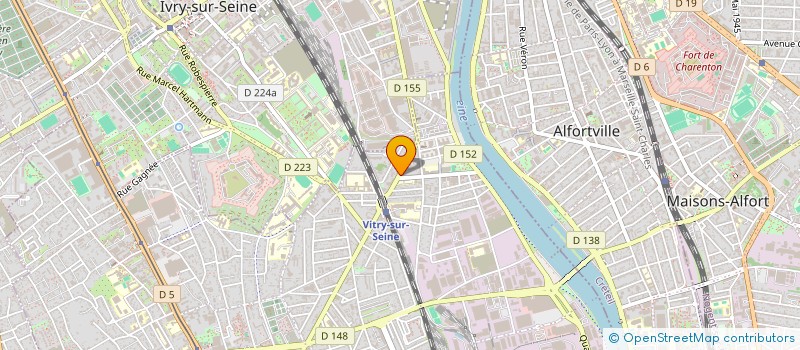 localisation de l'entreprise MONSIEUR SAMUEL ALTIDOR  VITRY-SUR-SEINE