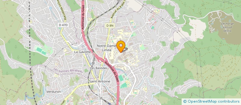 localisation de l'entreprise MONSIEUR SAMUEL AMONSAN à MARSEILLE