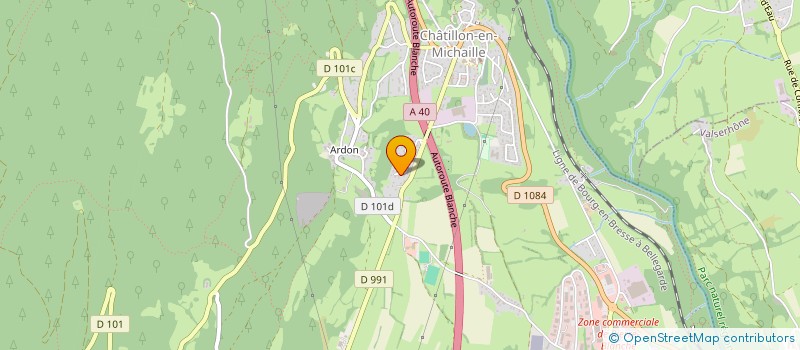 localisation de l'entreprise MONSIEUR SAMUEL ANDRADE à VALSERHONE