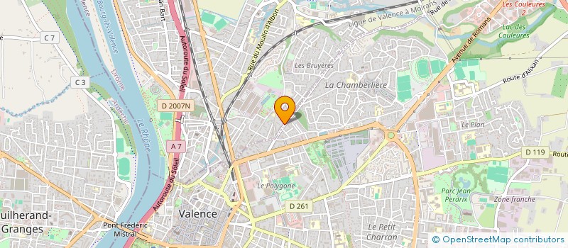localisation de l'entreprise MONSIEUR SAMUEL ANDRE à BOURG-LES-VALENCE