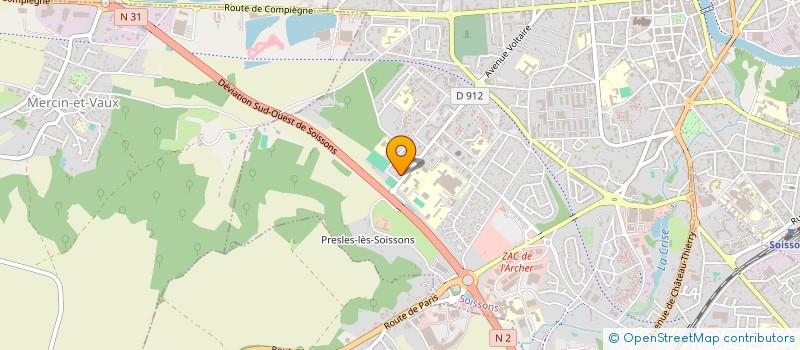 localisation de l'entreprise MONSIEUR SAMUEL ANGHEL à SOISSONS