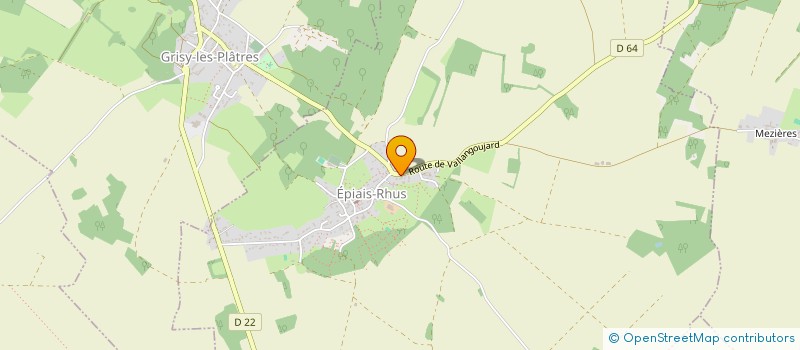 localisation de l'entreprise MONSIEUR SAMUEL ANTOINE  EPIAIS-RHUS