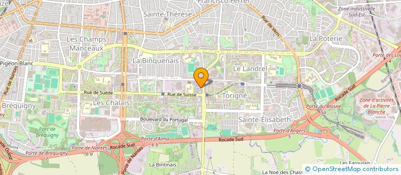 localisation de l'entreprise MONSIEUR SAMUEL ARRIDIAUX  RENNES