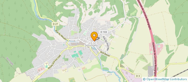 localisation de l'entreprise MONSIEUR SAMUEL ARZEL  SELONGEY