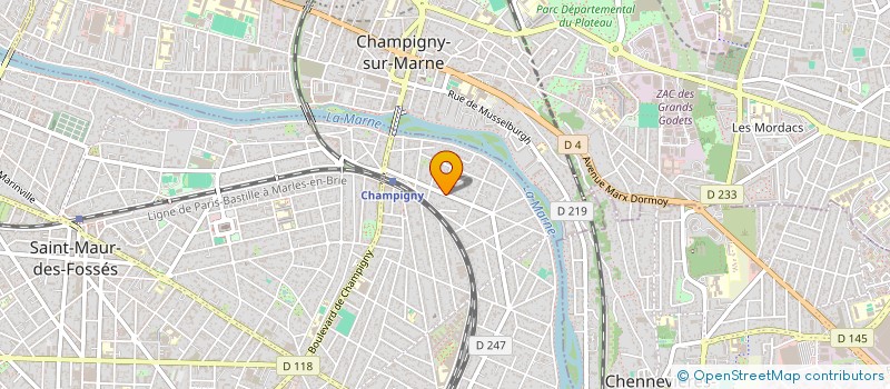 localisation de l'entreprise MONSIEUR SAMUEL ASSOULEN à SAINT-MAUR-DES-FOSSES