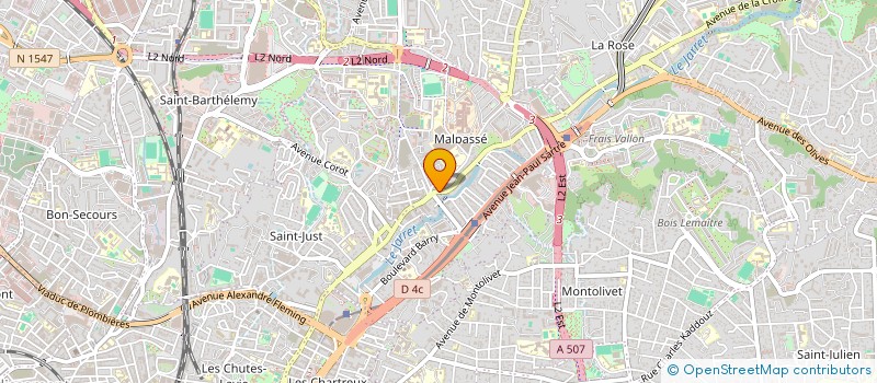 localisation de l'entreprise MONSIEUR SAMUEL ATLAN à MARSEILLE