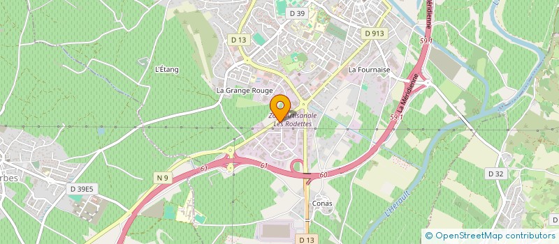 localisation de l'entreprise MONSIEUR SAMUEL AUDEMAR à PEZENAS