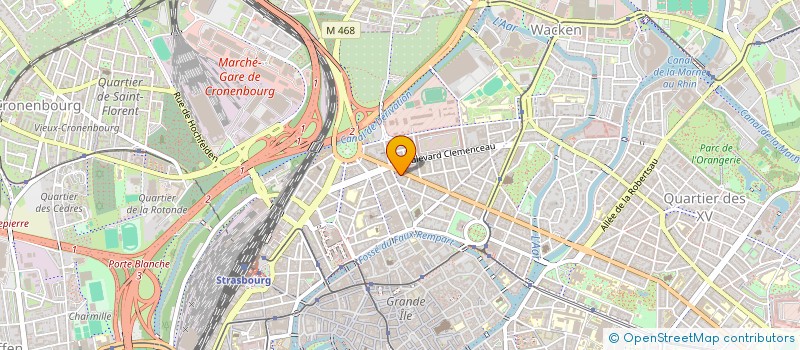 localisation de l'entreprise MONSIEUR SAMUEL AYMARD à STRASBOURG