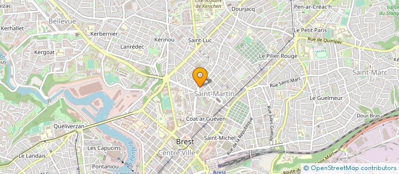 localisation de l'entreprise MONSIEUR SAMUEL BADINA à BREST