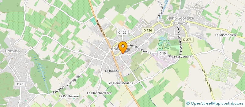 localisation de l'entreprise MONSIEUR SAMUEL BARBEREAU à SAINT GEORGES D'OLERON