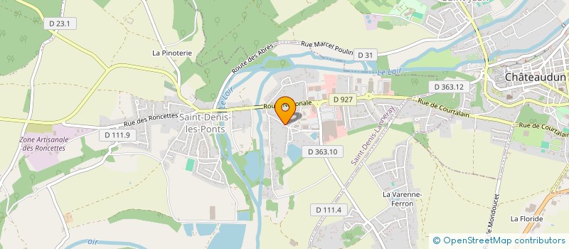 localisation de l'entreprise MONSIEUR SAMUEL BARBIER à SAINT-DENIS-LANNERAY