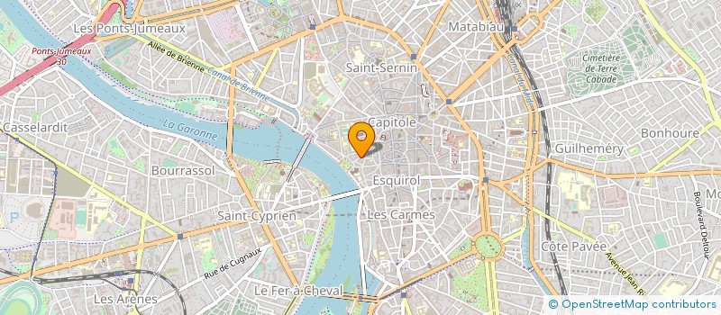 localisation de l'entreprise MONSIEUR SAMUEL BARREAU à TOULOUSE
