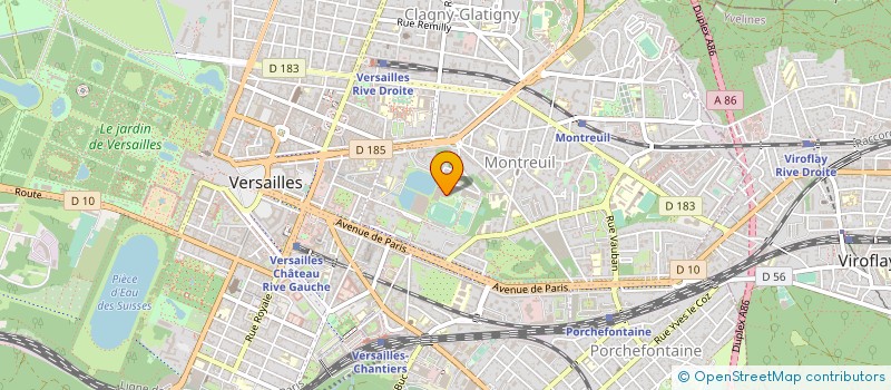 localisation de l'entreprise MONSIEUR SAMUEL BARSANTI à VERSAILLES