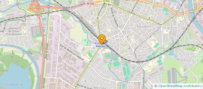 localisation de l'entreprise MONSIEUR SAMUEL BASILY  STRASBOURG